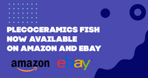 Plecoceramics Fish Now Available on Amazon and eBay