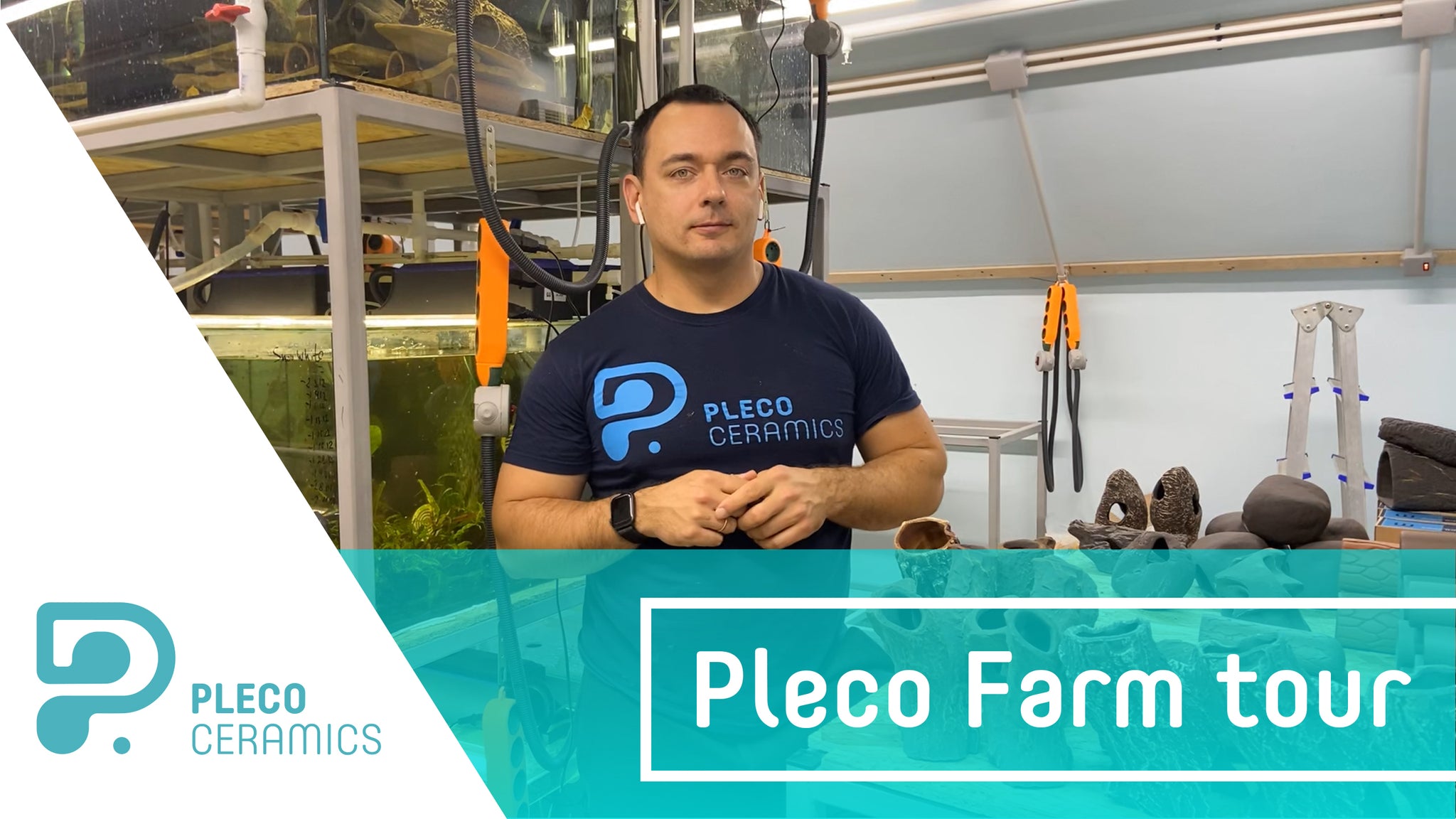 Plecoceramics Pleco Farm tour