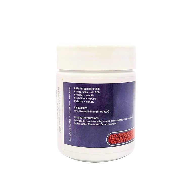 Decapsulated Artemia Eggs – Fry & Breeding Feed (50g) – Plecoceramics
