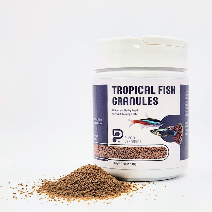 Tropical Fish Granules – Daily Community Fish Feed – Plecoceramics