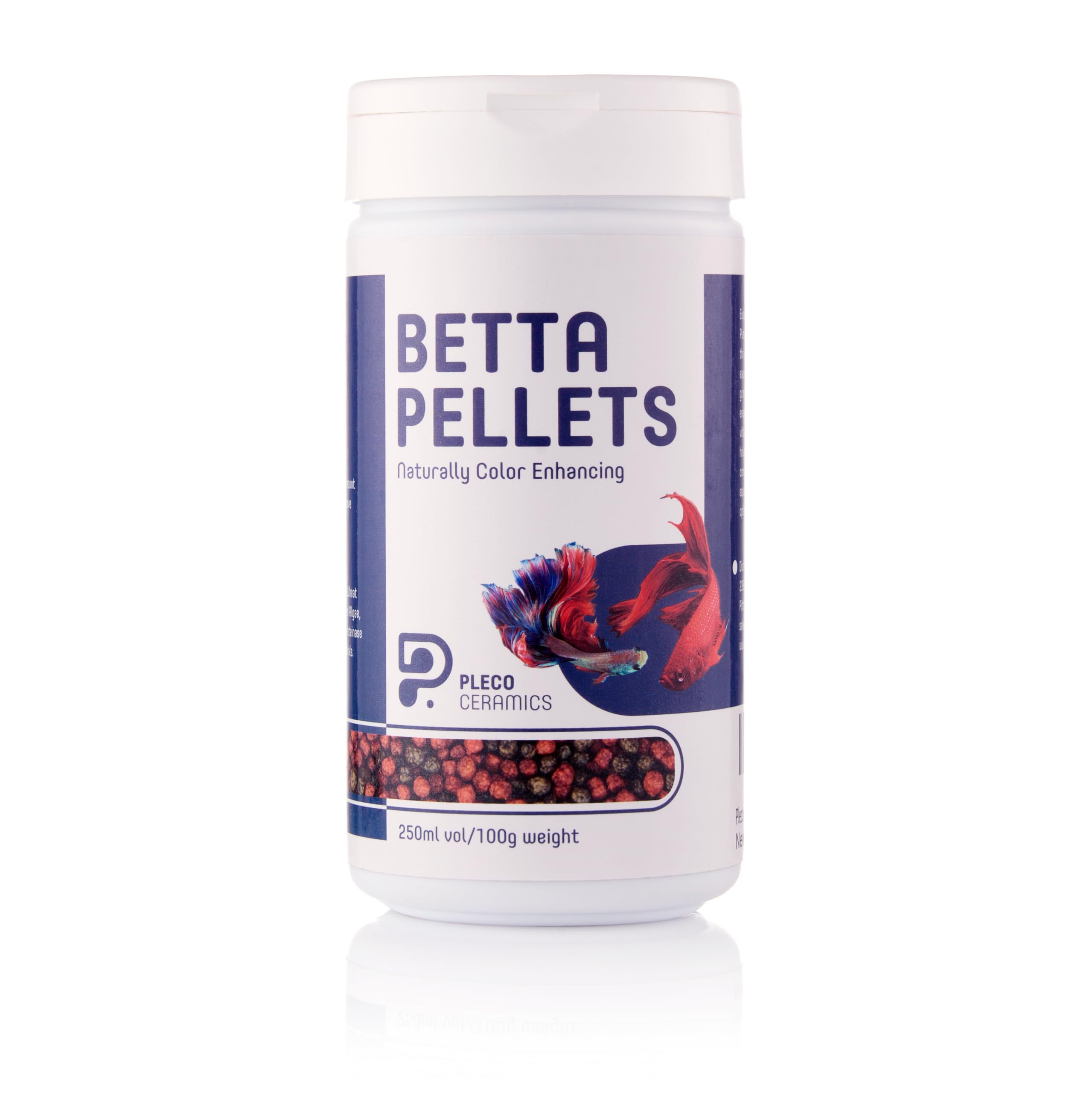 Betta Fish Pellets - Complete Nutrition Plus Color Boost (100 gr)