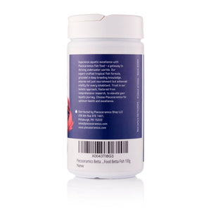 Betta Fish Pellets - Complete Nutrition Plus Color Boost (100 gr)
