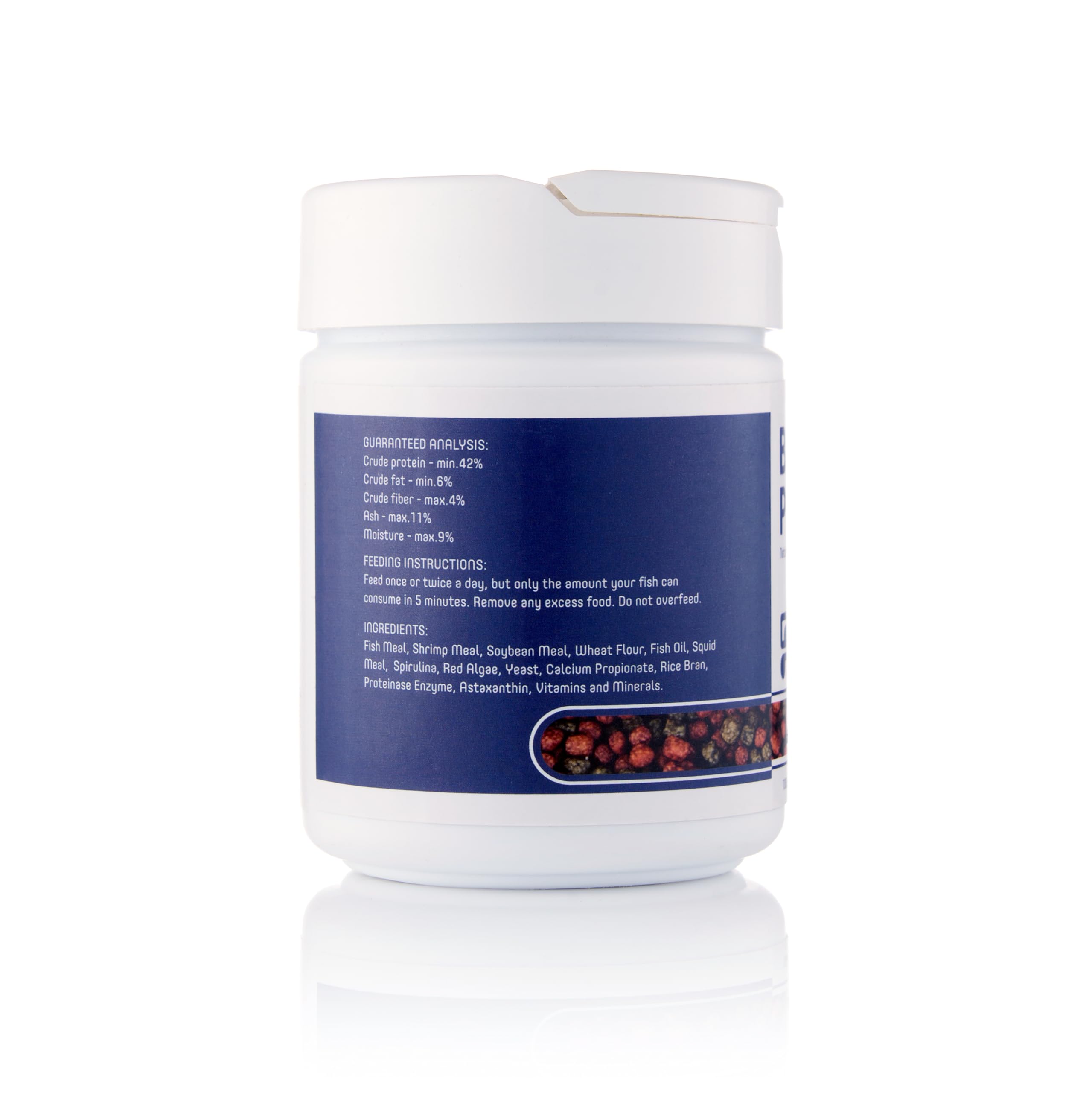 Betta Fish Pellets - Complete Nutrition Plus Color Boost (40 gr)