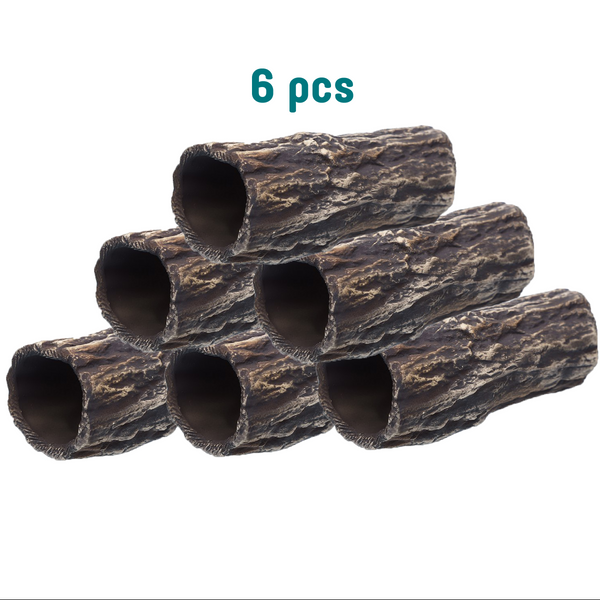 Pleco Cave 6x Set - Natural (Medium)